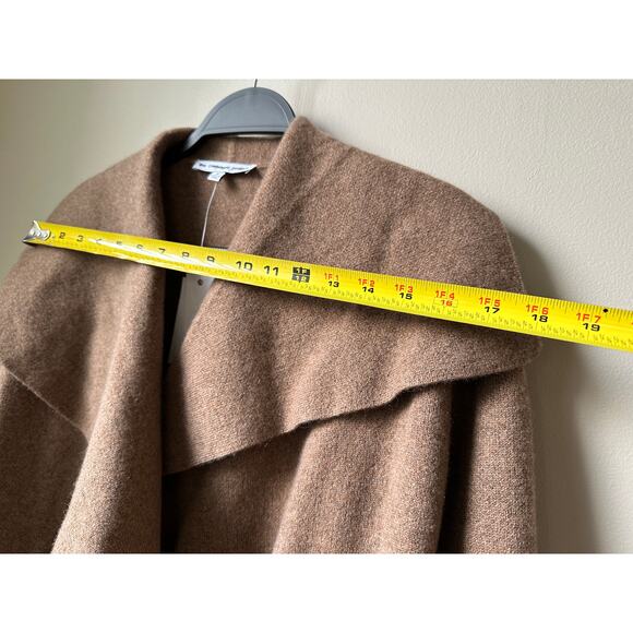 $796 The Cashmere Project Cashmere Cardigan Jacket Faux Fur Coat Sz M sweater - Picture 4 of 12